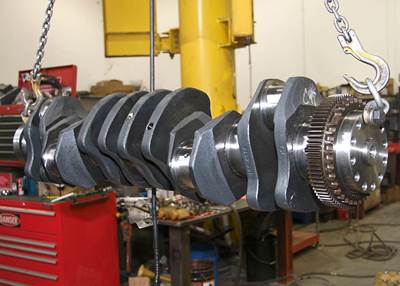 Caterpillar Crankshaft 2219358 for a CAT C15