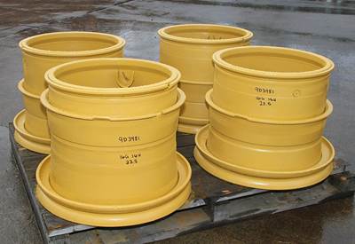 Caterpillar Tire & Rim 1426234 for a CAT