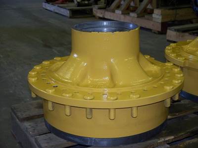 Caterpillar Tire & Rim 8X6842 for a CAT D300,D400