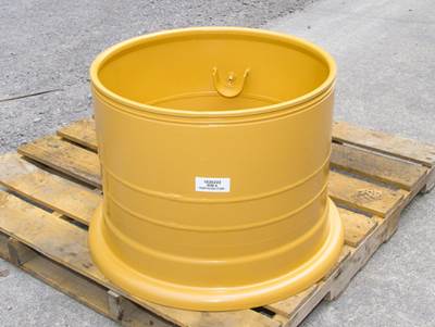 Caterpillar Tire & Rim 1026222 for a CAT 938F