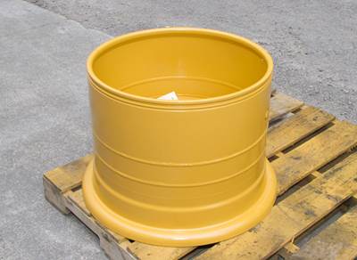 Caterpillar Tire & Rim 1026221 for a CAT 938F