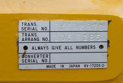 Caterpillar Transmission 1058185 for a CAT D8R