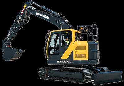Hyundai HX130A LCR Excavator