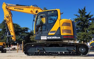 Hyundai HX145 LCR Crawler Excavator