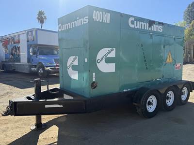 Cummins 400 KW Enclosed Diesel Generator
