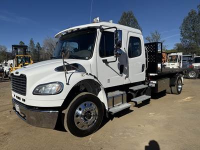 Freightliner M2 106 Single Axle Hooklift Truck - Cummins, 350HP, 6 Speed Automatic