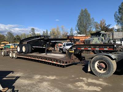 Cozad 2+2+1 Lowboy Trailer