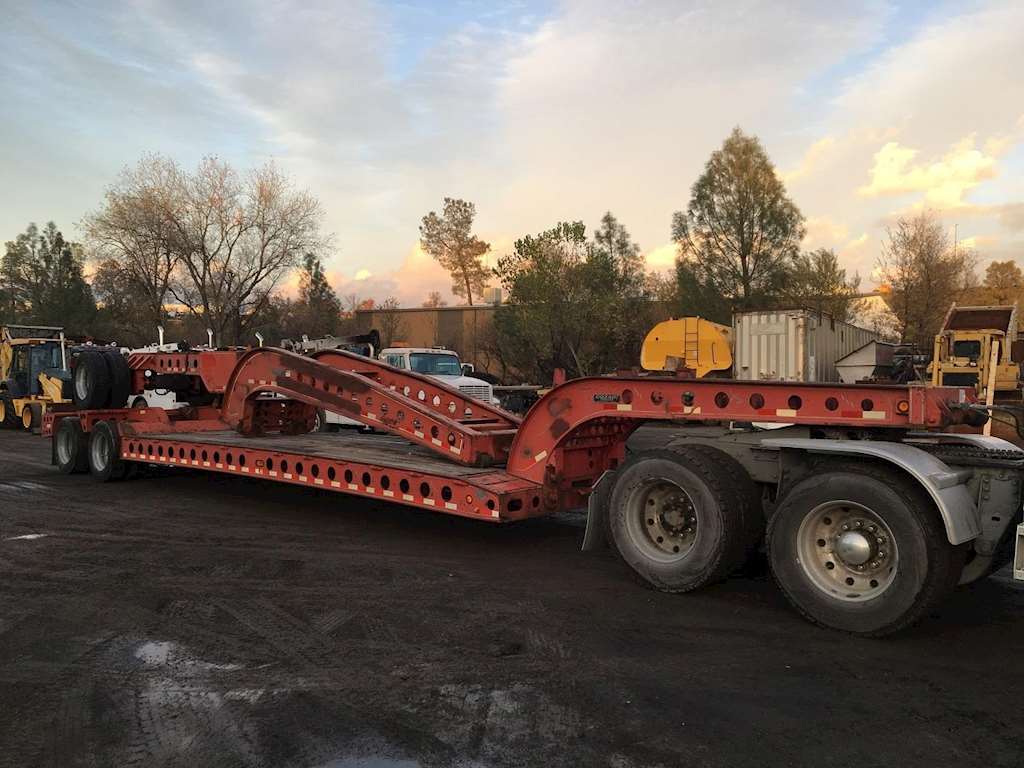 1984 Cozad 65 TON 2+1 Lowboy Trailer For Sale Redding, CA 8916067