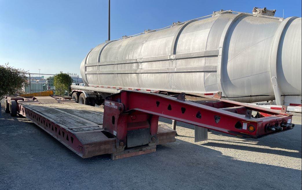 2006 Trail King TK88MDGE442 Lowboy Trailer For Sale Redding, CA