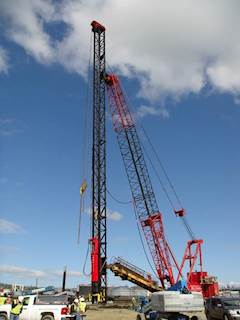 BRUCE SGH1412 Hydraulic Pile Driver
