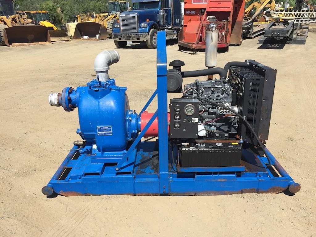 2005 GormanRupp T4A3B Pump For Sale, 3,780 Hours Redding, CA