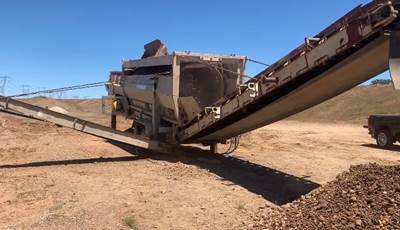 Portec 7221 Screening Plant