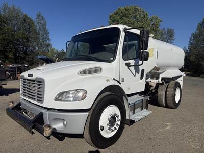 Freightliner M2 106 2000 Gallon Water Truck - Cummins, 6 Speed Manual