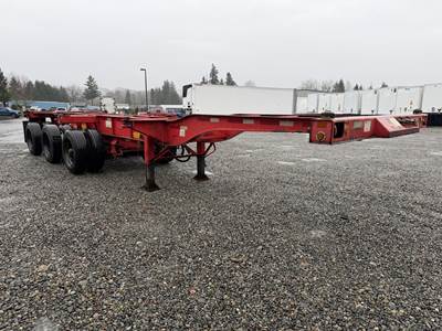 Cheetah 20/40 TRI-AXLE 12 POINT COMBO CHASSIS Container Chassis