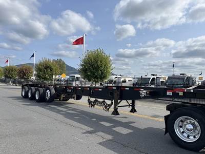 Pratt 48ft Quad Axle Container Chassis - Spring