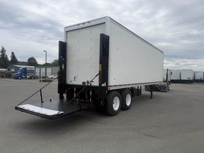 1986 Comet 32x102 Tandem Axle Chip Trailer - Spring, Fixed Axle