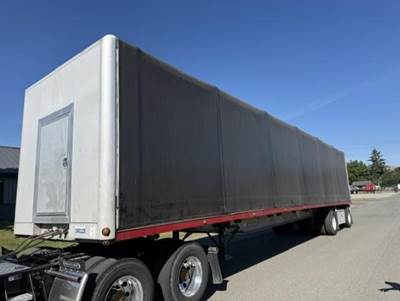 Fontaine Phantom 48x102 Tandem Axle Aluminum Curtain Side Trailer