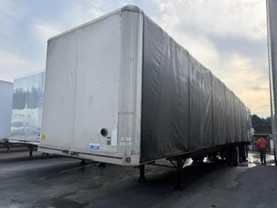 MAC 53x102 Tandem Axle Aluminum Curtain Side Trailer - Air Ride, Spread Axle