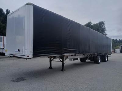 MAC 53x102 Tandem Axle Aluminum Curtain Side Trailer - Air Ride, Spread Axle
