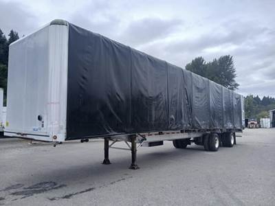 MAC 53x102 Tandem Axle Aluminum Curtain Side Trailer - Air Ride, Spread Axle