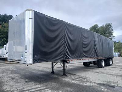MAC 48x102 Tandem Axle Aluminum Curtain Side Trailer - Air Ride, Spread Axle