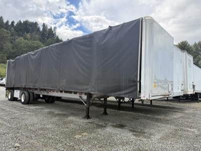 MAC 48x102 Tandem Axle Aluminum Curtain Side Trailer - Sliding Axle
