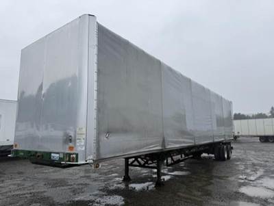 2015 NORTHERN 45x102 Tandem Axle Steel Curtain Side Trailer - Air Ride, Fixed Axle