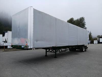 NORTHERN 45x102 Tandem Axle Steel Curtain Side Trailer - Air Ride, Fixed Axle
