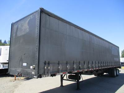 Nu Van 48x102 Tandem Axle Combination Curtain Side Trailer - Air Ride, Sliding Axle