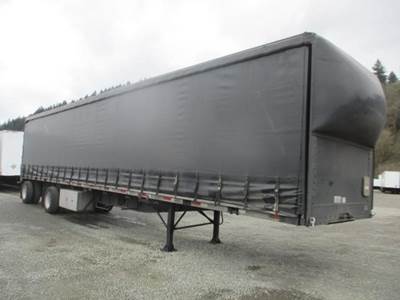 Nu Van 48x102 Tandem Axle Combination Curtain Side Trailer - Air Ride, Spread Axle
