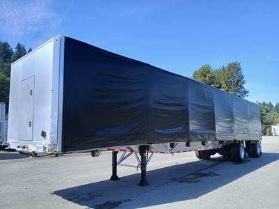 Reitnouer MaxMiser 48x102 Tandem Axle Aluminum Curtain Side Trailer - Air Ride, Fixed Axle
