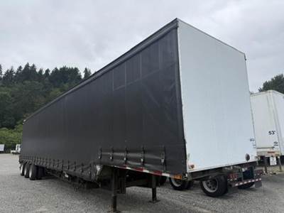 Transcraft Eagle 53x102 Tri Axle Combination Curtain Side Trailer - Air Ride, Fixed Axle