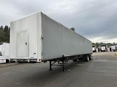 UTILITY 53x102 Tandem Axle Combination Curtain Side Trailer - Air Ride, Sliding Spread Axle