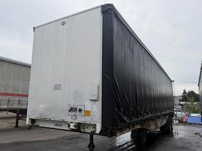UTILITY 40x102 Tandem Axle Steel Curtain Side Trailer - Spring, Fixed Axle