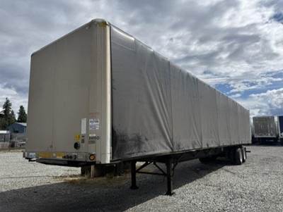 UTILITY 53x102 Tandem Axle Combination Curtain Side Trailer - Air Ride, Sliding Axle