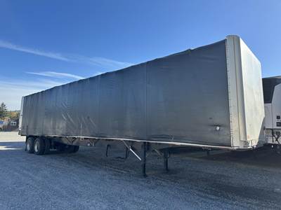 2018 UTILITY 48x102 Tandem Axle Combination Curtain Side Trailer - Air Ride, Fixed Axle