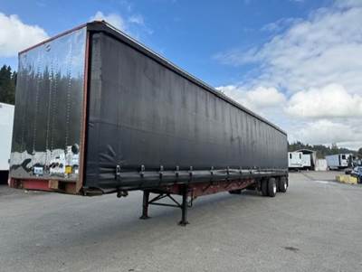 UTILITY 53x102 Tandem Axle Combination Curtain Side Trailer - Air Ride, Sliding Axle