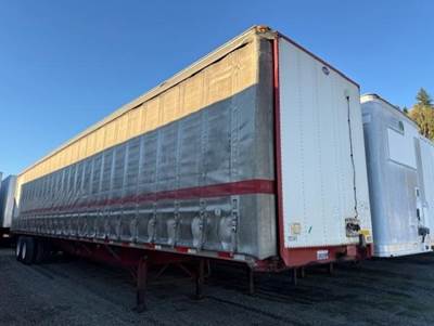 UTILITY 53x102 Tandem Axle Combination Curtain Side Trailer - Air Ride, Sliding Axle
