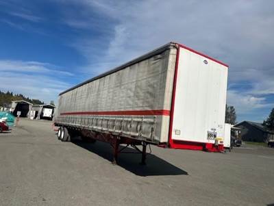 UTILITY 53x102 Tandem Axle Combination Curtain Side Trailer - Air Ride, Sliding Axle