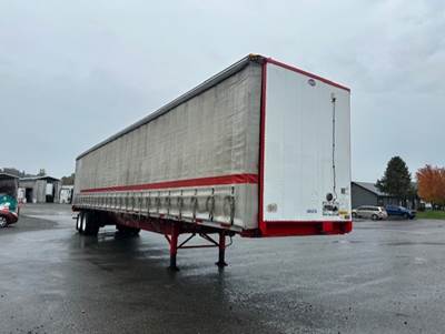 UTILITY 53x102 Tandem Axle Combination Curtain Side Trailer - Air Ride, Sliding Axle