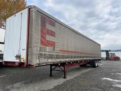 UTILITY 53x102 Tandem Axle Combination Curtain Side Trailer - Air Ride, Sliding Axle