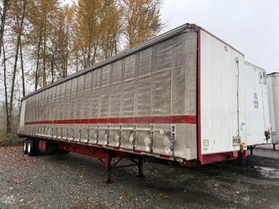 UTILITY 53x102 Tandem Axle Combination Curtain Side Trailer - Air Ride, Sliding Axle
