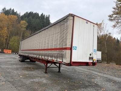 UTILITY 53x102 Tandem Axle Combination Curtain Side Trailer - Air Ride, Sliding Axle