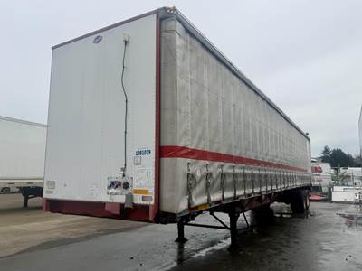 UTILITY 53x102 Tandem Axle Combination Curtain Side Trailer - Air Ride, Sliding Axle