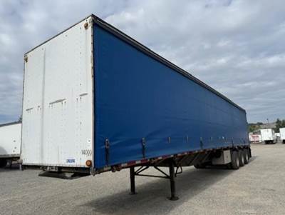 Western QUAD AXLE CURTAIN VAN Curtain Side Trailer