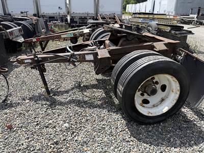 Alloy Single Axle Steel Dolly Trailer - Spring, Fixed Axle