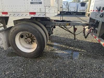 1972 EIGHT POINT Single Axle Dolly Trailer - Spring, Fixed Axle