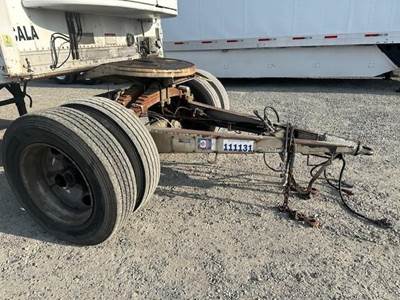 Silver Eagle Single Axle Steel Dolly Trailer - Spring, Fixed Axle