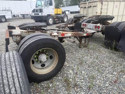 Wabash Single Axle Steel Dolly Trailer - Spring, Fixed Axle