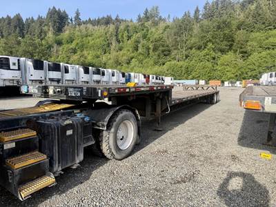 Fontaine 48x102 Steel Drop Deck Trailer - Air Ride, Fixed Axle
